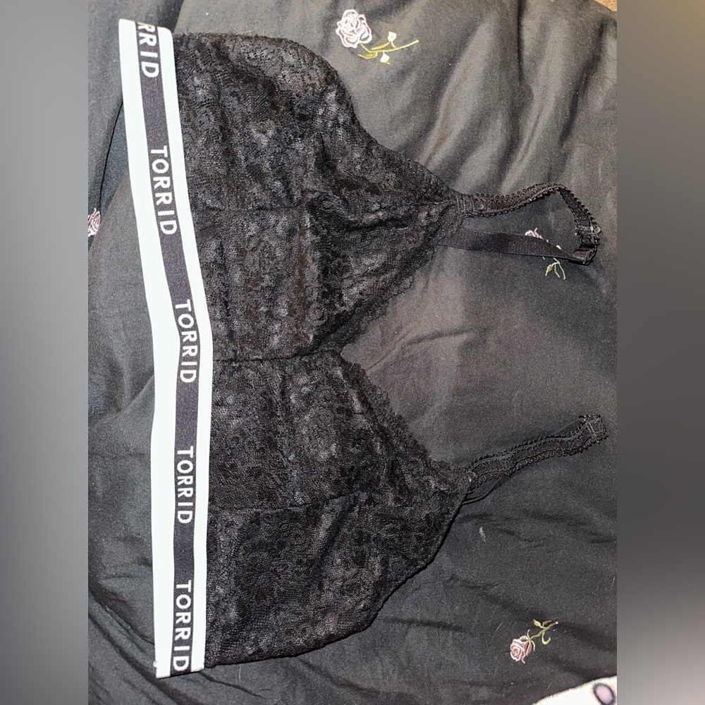 Torrid lace bralette. Size 2